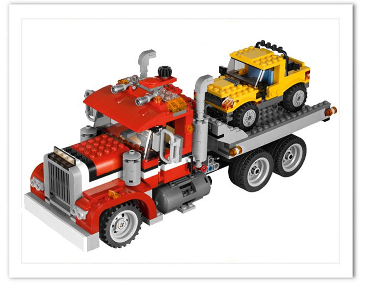 乐高lego 高速公路搭车者 7347创意百变组