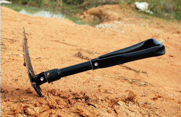 车盟海饰 汽车第三代多功能折叠工兵铲子 多功能汽车铁锹 野营铲 驴友