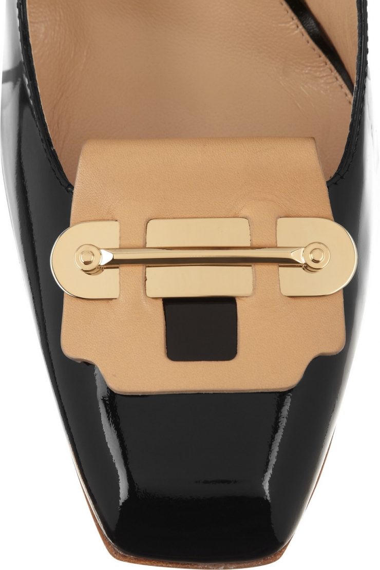 tod:s loafer-inspired pumps are cut and sewn by hand in italy