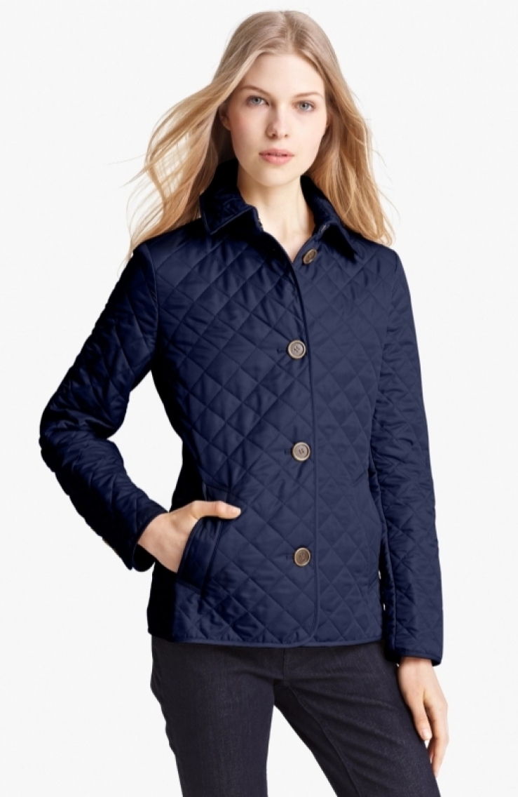 巴宝莉 burberry 女装 女式羽绒服 sapphire q00185155 x-large