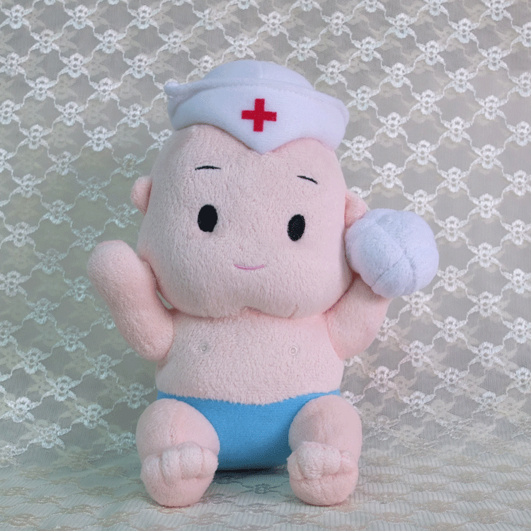 礼品饰品 玩具模型 > 俊宝俏spa健康卫士公仔  商品名称:俊宝俏spa