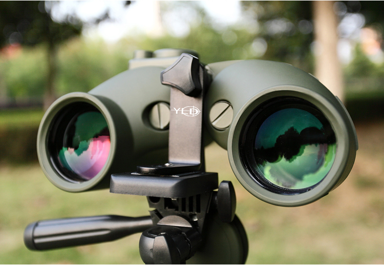 正品yld影立得 军用双筒望远镜 7x50 测距带罗盘 充氮防水 超清高倍