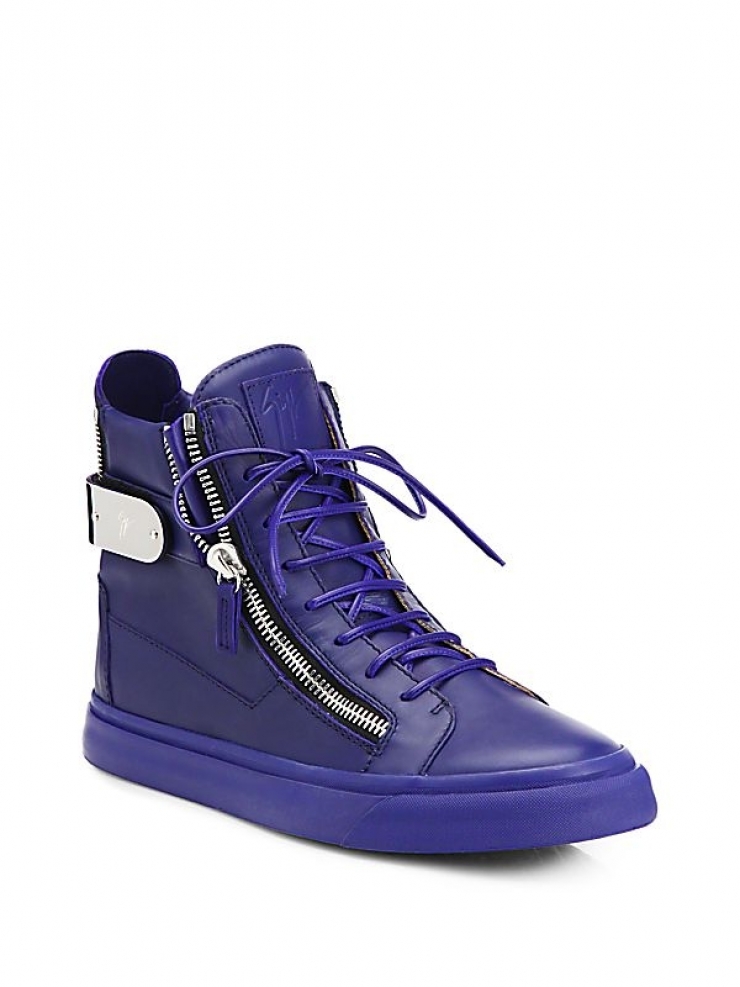 朱塞佩 萨诺第 giuseppe zanotti 男式胶底鞋 q00138909 blue 44
