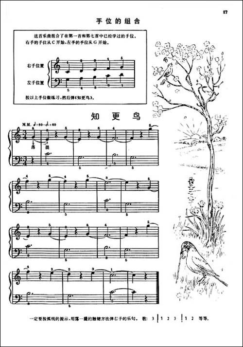 1.手位(c大调)乐句《音苑》     2.音乐的形式《音乐台阶》     3.