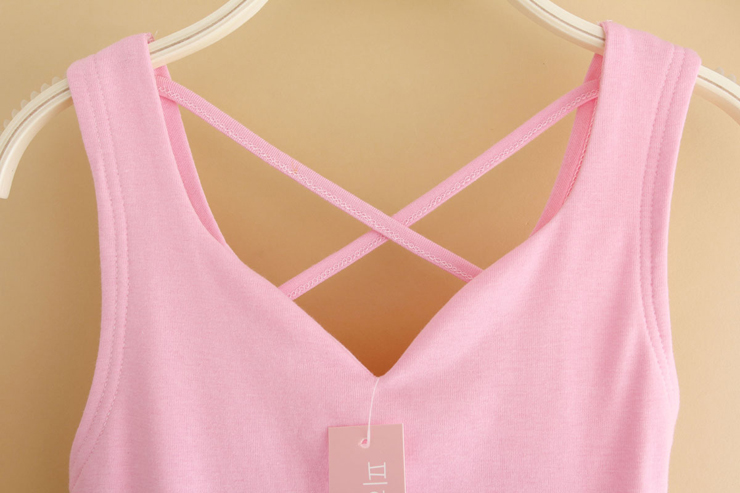 2014春装新品女装工字背心女打底小吊带衫小背心jt