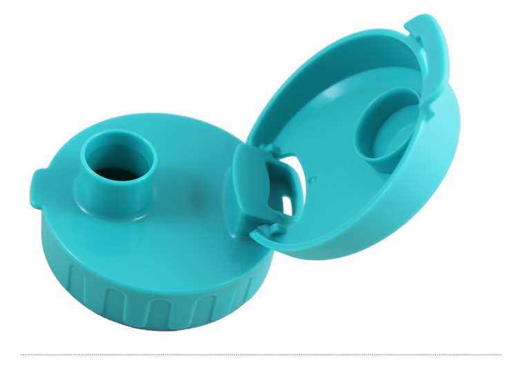 特百惠Tupperware轻盈茶韵杯 380ml随心水杯 带滤格 运动密封水壶 湖水蓝