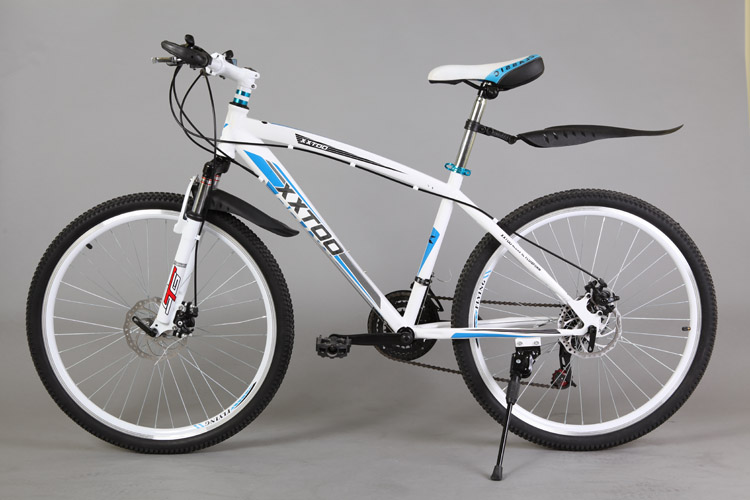 爱撒图xxtoo炫酷山地自行车 21速超值双碟刹山地车 白色【图片 价格 