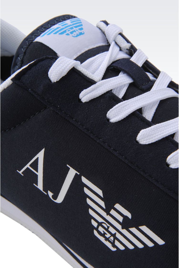 aj阿玛尼/armani 代购 男款低帮鞋 拼色 字母 系带44644667cs