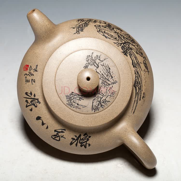 制作工艺:全手工 生产原料:本山绿泥 作品雕刻:木石(周伯其