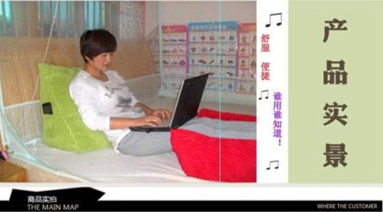 
                                        仙乐娇家居 老粗布小号抱枕 三维立体三角形靠垫 床头沙发靠枕40*30*20cm 华丽蜕变                