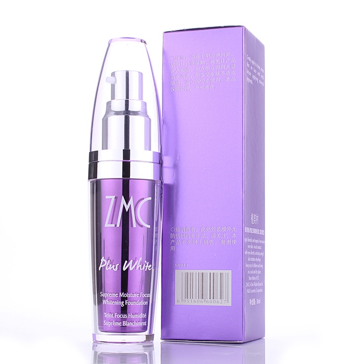 植美村zmc极润焦点皙白隔离粉底
