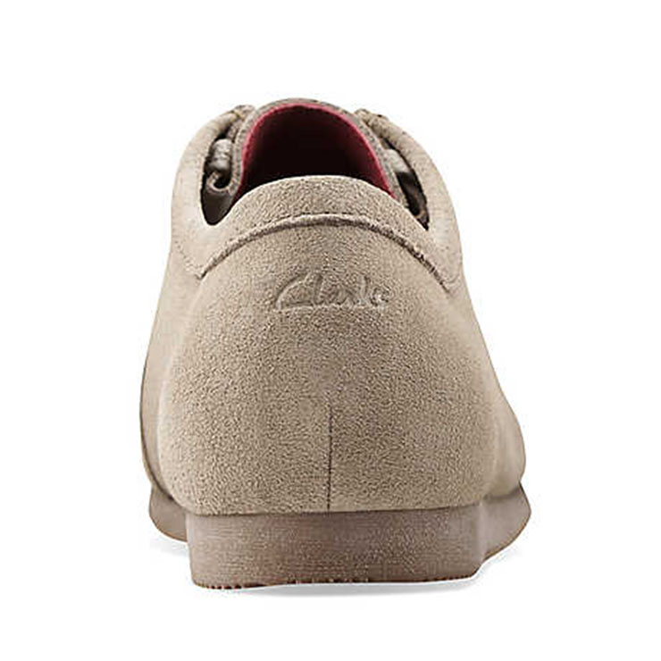 clarks/其乐 2014新款 gunn 男士麂皮系带 休闲鞋 男鞋 63554 灰色 45