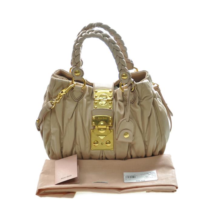 miu miu 手袋 rn0473 n88 f0236 小羊皮 粉红色全球速递 其他 f