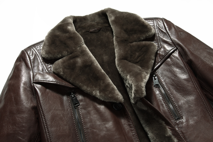 2013新款新西兰绵羊皮羊羔绒男士高档奢华皮毛一体皮衣x16101 1386