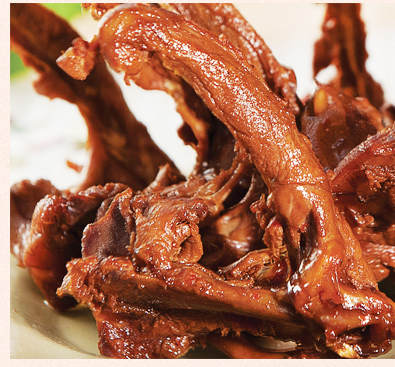 久久丫精装甜辣鸭锁骨260g