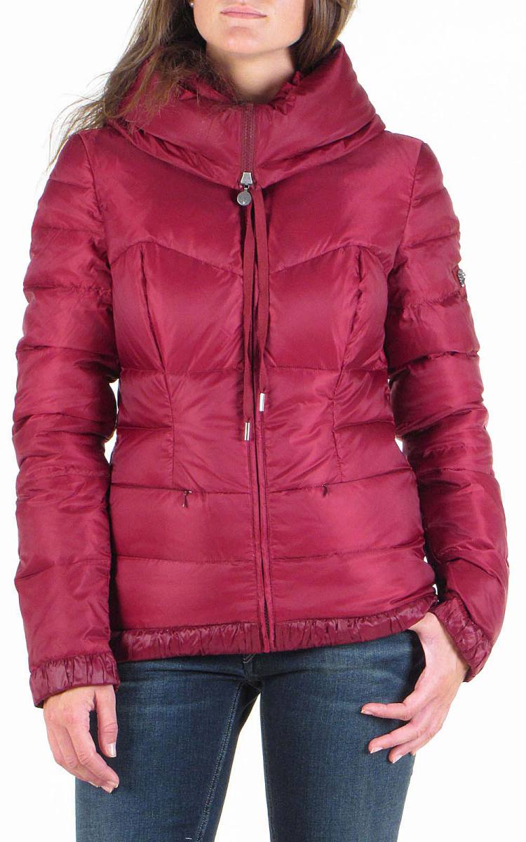 guess 盖尔斯 女士立领常规袖羽绒服 955c-03g4w-41l43w 红色 l