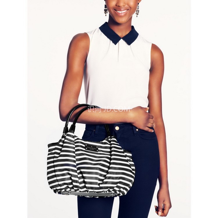 x 12w x 5d 7 drop length material stripe printed on nylon