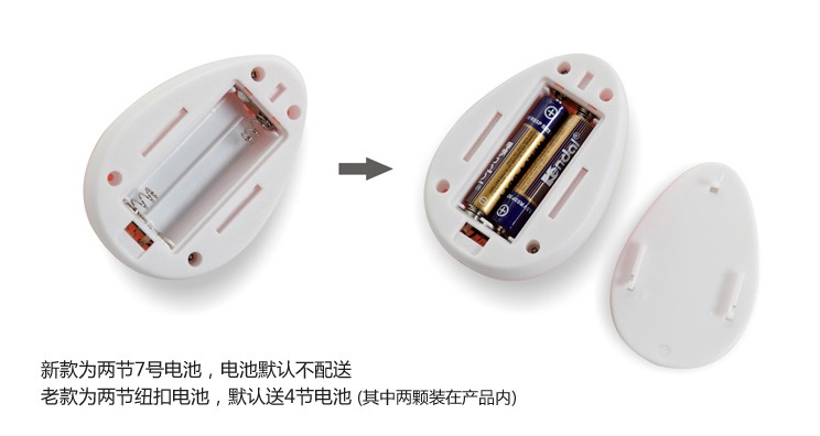 夜晚人体感应灯 节能LED小夜灯宝宝床头灯 黄光