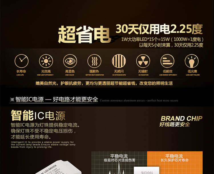 沐家现代简约LED水晶灯吸顶灯欧式大客厅灯餐厅灯饰卧室灯具MU1011 预定80CM圆+LED暧光