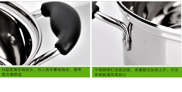 
                                        顺达（SND） 顺达304不锈钢日式蒸锅单层多用锅加厚厨房锅具20/22/24/26CM 日式-20CM                