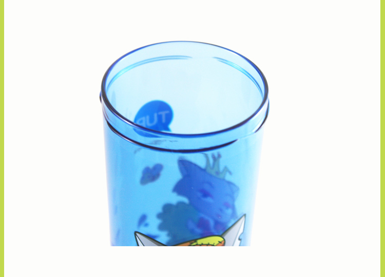 特百惠Tupperware 2013款彩印莹彩水杯 430ml 灰太狼