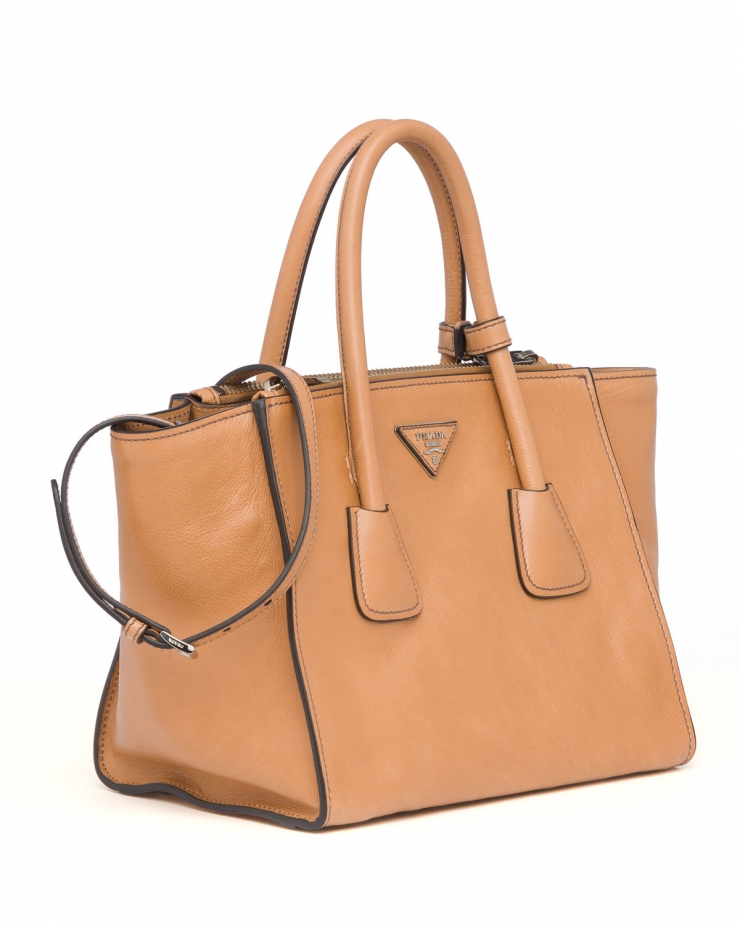 普拉达 prada 女式手提包 natural q00091366