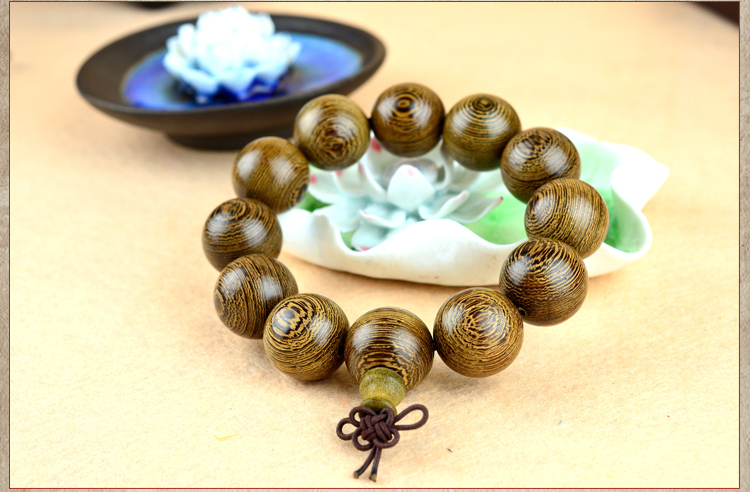 玛华林海南鸡翅木佛珠相思木手串开光加持情人节礼物马年本命年礼品