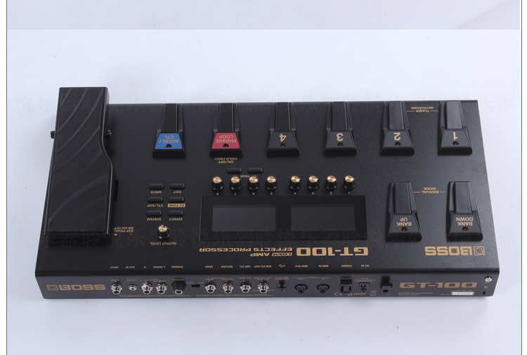 bossgt100综合效果器罗兰电吉他综合效果器20版本