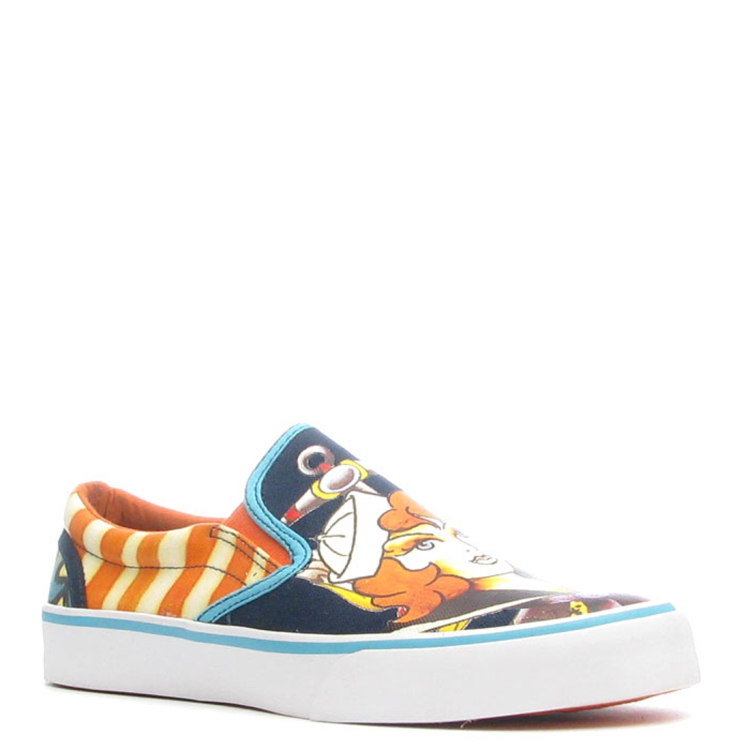 ed hardy 埃德·哈迪 女士图案帆布鞋 花色 us9