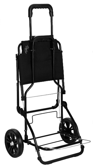 康福komfort 德国制造安达行原装进口爬楼折叠带凳购物车买菜车拉杆车