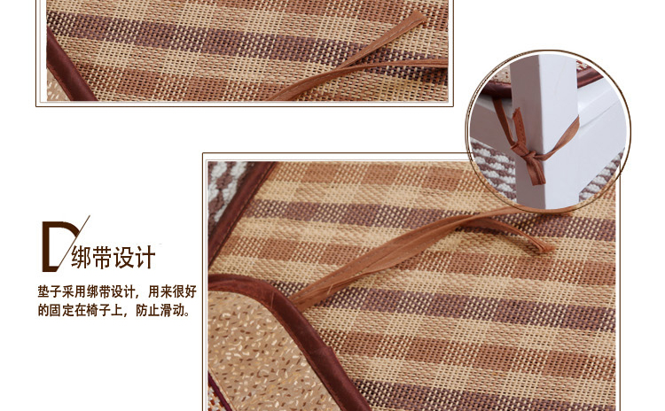 
                                        迪菲娜(DIFEINA)小牡丹坐垫餐椅垫 紫色 41cm*43cm                