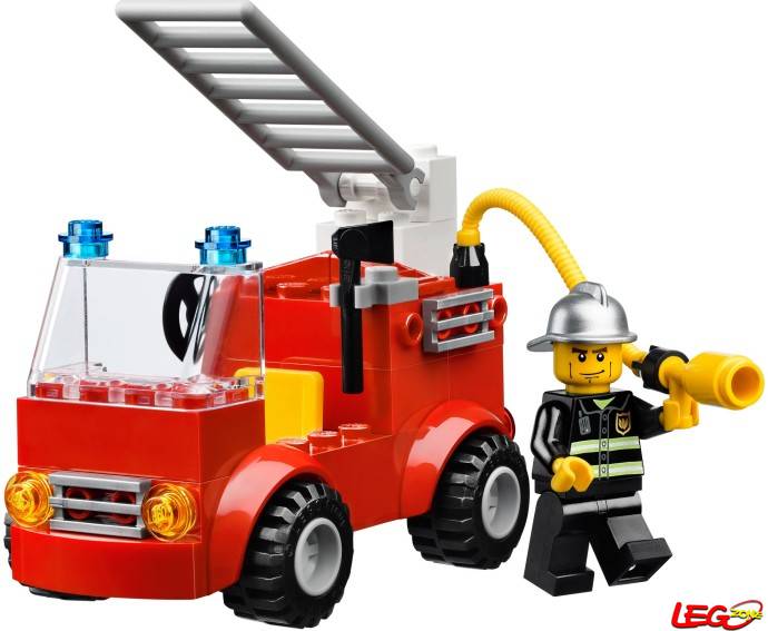 乐高lego 10661 创意入门/简单 小小消防组new 2013