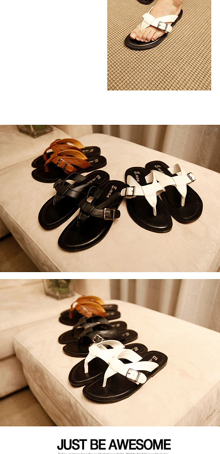 2013新款 时尚英伦风男休闲人字拖拖鞋真皮沙滩拖鞋舒适男凉鞋298-zf