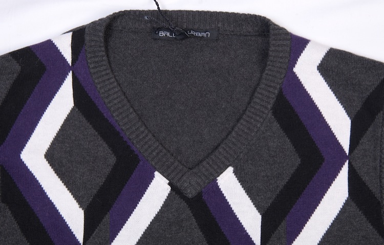 班尼路都市系列(baleno urban)正品新款休闲特价男装线衣 灰色 xl