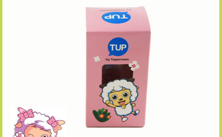 特百惠Tupperware 2013款彩印莹彩水杯 310ml与430ml 喜羊羊与灰太狼