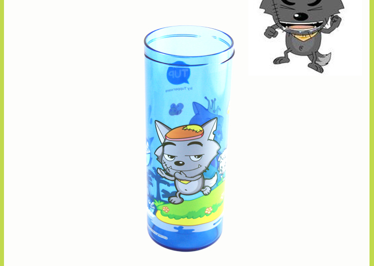 特百惠Tupperware 2013款彩印莹彩水杯 310ml与430ml 喜羊羊与灰太狼
