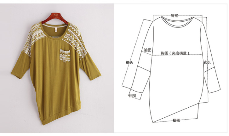 尺码 肩宽 胸围 袖长 袖肥 袖围 摆围 腰围 衣长 后领宽 前领深