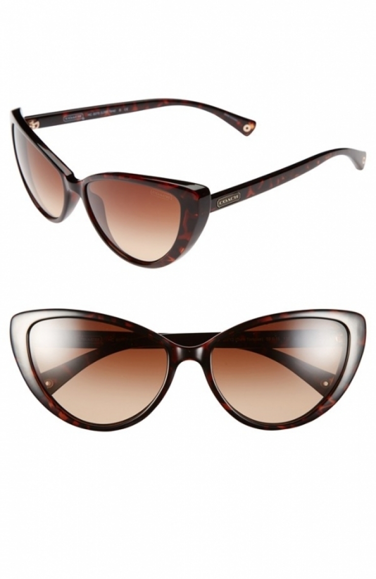 coach 蔻驰 女式太阳镜 tortoise q00099681