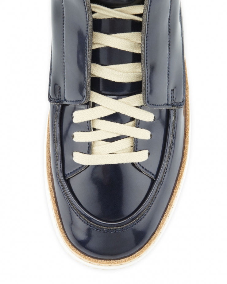 梅森·马丁·马吉拉 maison martin margiela 男式胶底鞋 blue q000