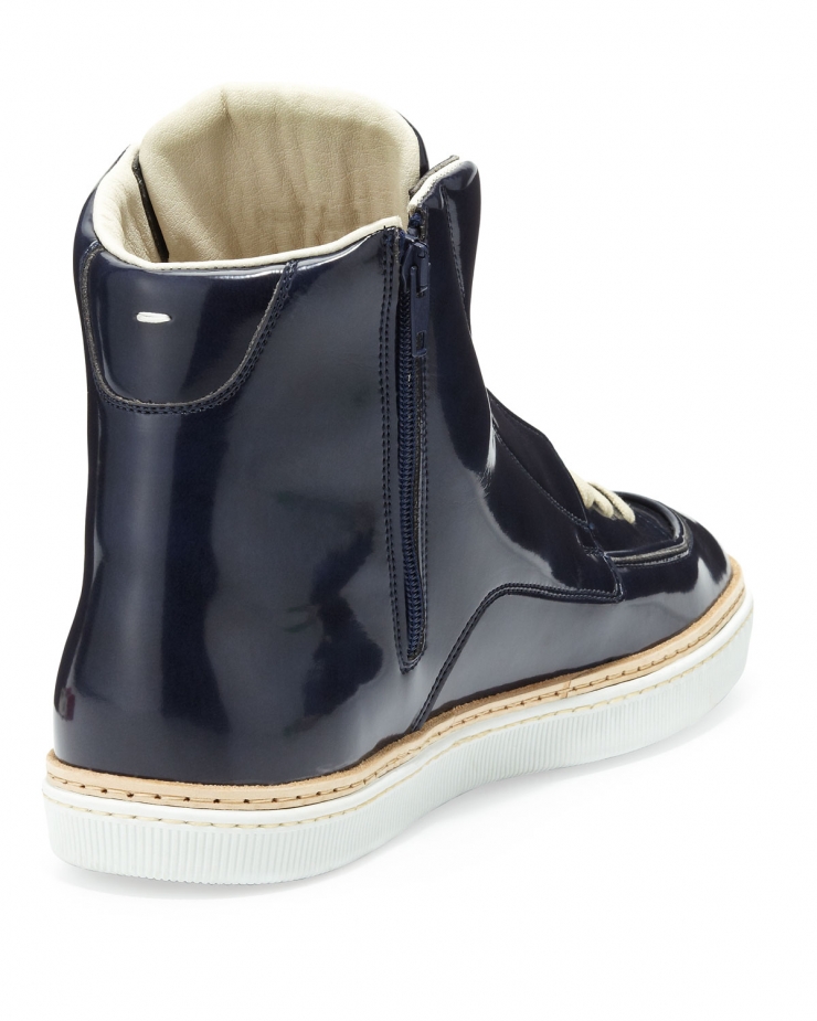 梅森·马丁·马吉拉 maison martin margiela 男式胶底鞋 blue q000