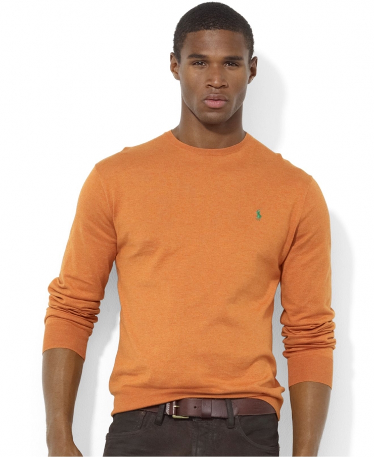 color : golden orange  this lightweight pullover is crafted