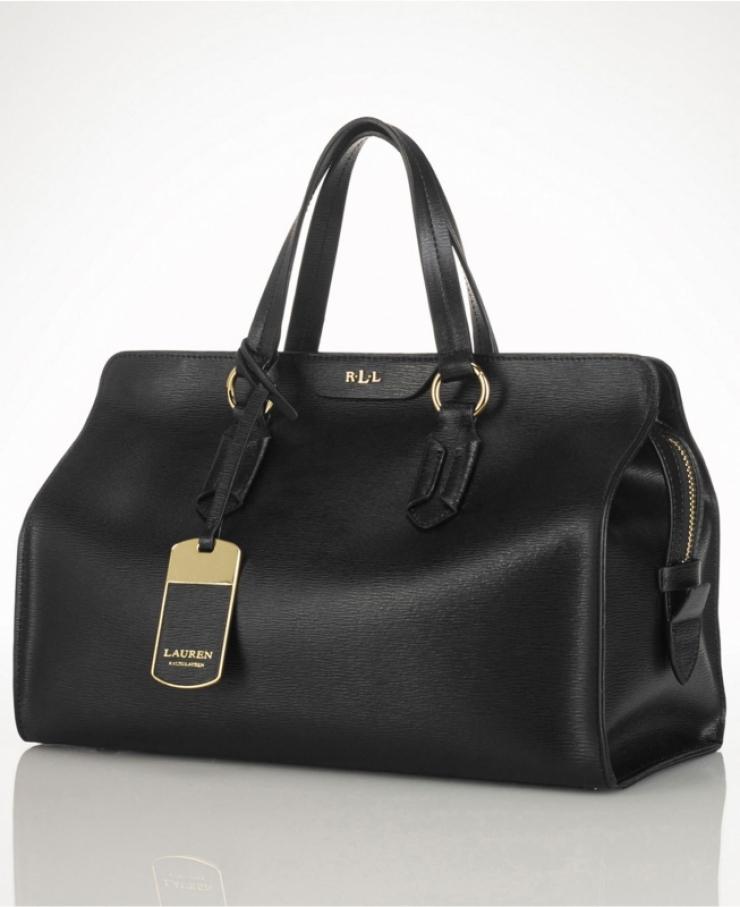 拉夫劳伦马球 polo by ralph lauren 女式手提包 black/black q