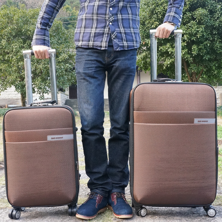 leaper 新款韩版 万向轮旅行箱 行李箱 拉杆箱 20寸 卡其色