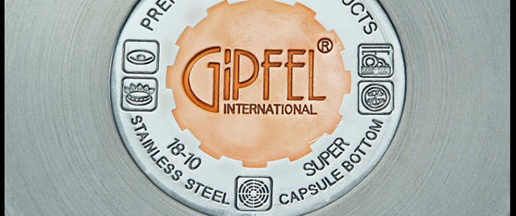 
                                        吉浦菲（GiPFEL） 德国GIPFEL304不锈钢复底宝宝婴锅迷你小奶锅家用煮面煮奶锅辅食小汤锅                