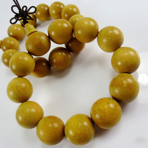 欣艾德 正宗金药檀佛珠手链 保健药材手饰饰品情侣手串 20mm