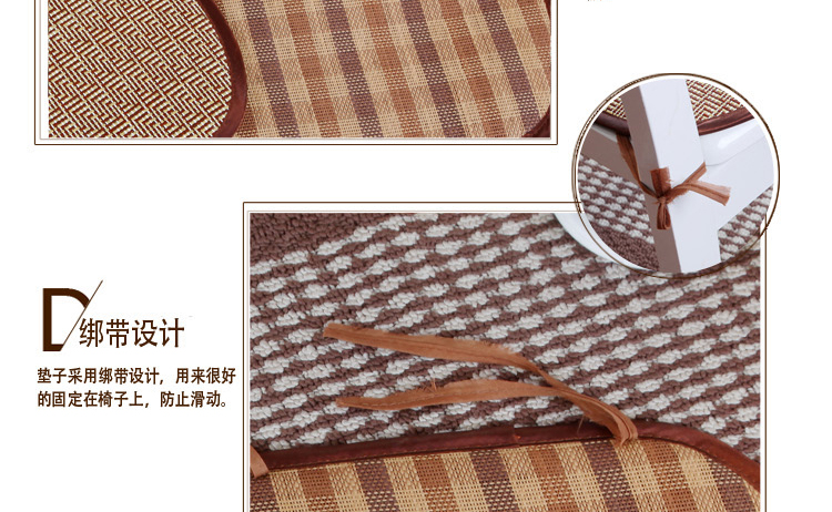 
                                        迪菲娜(DIFEINA)小牡丹坐垫餐椅垫 紫色 41cm*43cm                
