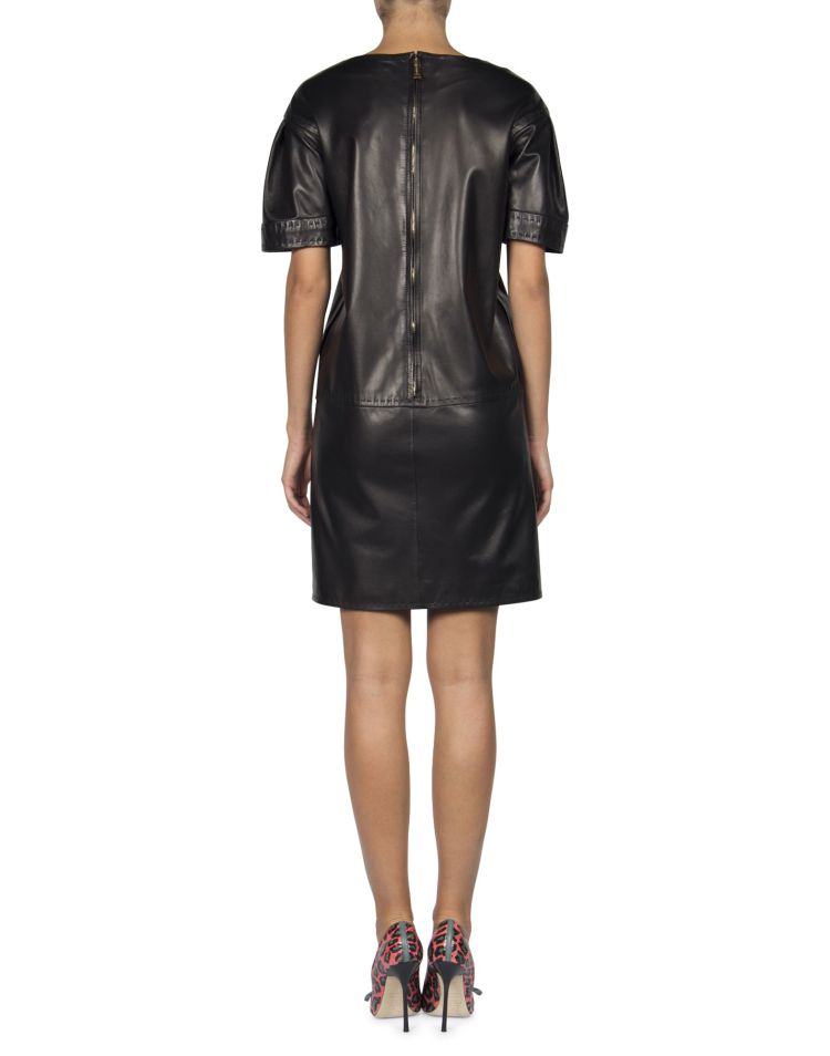 dsquared2/d二次方 美国代购 新款女装连衣裙羊皮系带34405600ft