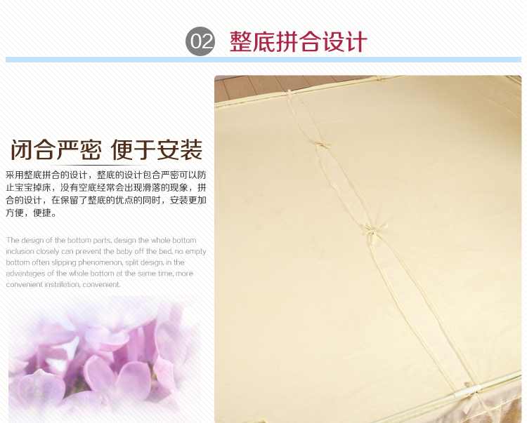 
                                        正顺蚊帐加粗加厚纯不锈钢螺纹支架二开门方顶加密学生宫廷公主拉链蚊帐 幽雅白色 1.5*2米床                