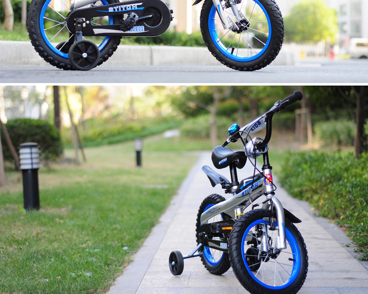 祺娃娃stitch男女孩儿童自行车擎天柱 14寸 14寸