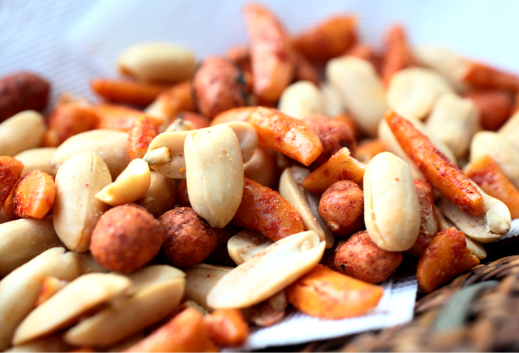 波纳滋香辣什锦豆80g*2 日本原装进口